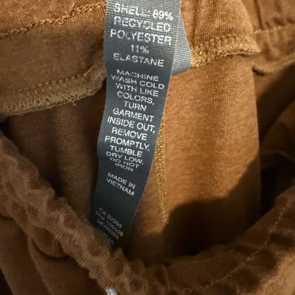 Vuori Women’s Brown Pull-On Jogger Pants - Picture 4 of 7